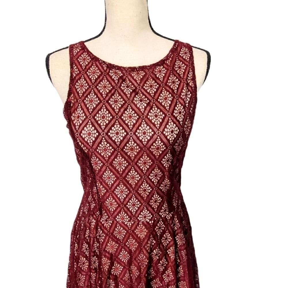 Gabriella Rocha Crochet Lace Zip Dress - Picture 6 of 11